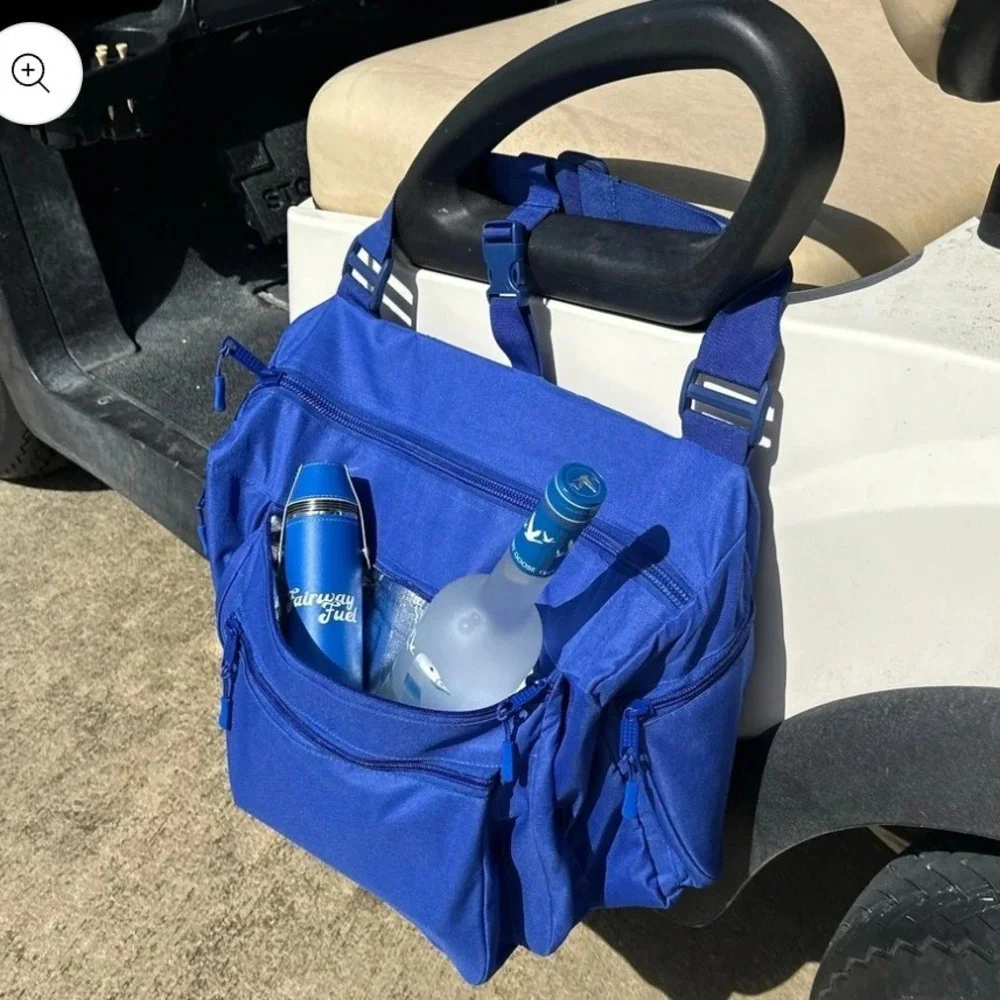 Best of Golf America Cart Caddy - Royal Majesty Blue with deer logo